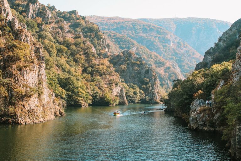 Matka Canyon in North Macedonia