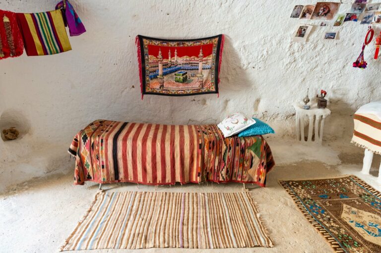 A Berber cave room in Matmata