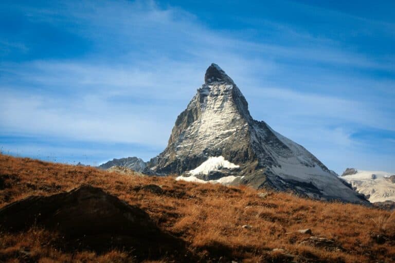 The Matterhorn on a clear day, Switzerland