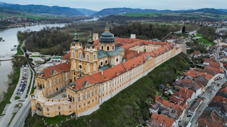 Melk Abbey above the Danube