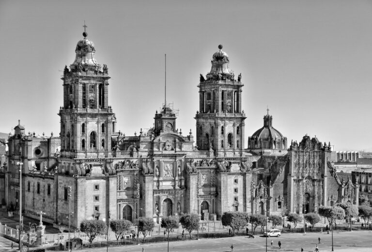 The Metropolitan Cathedral in Mexico City