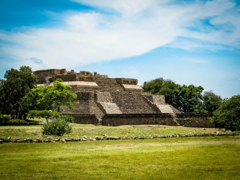 The pyramids of Monte Albán