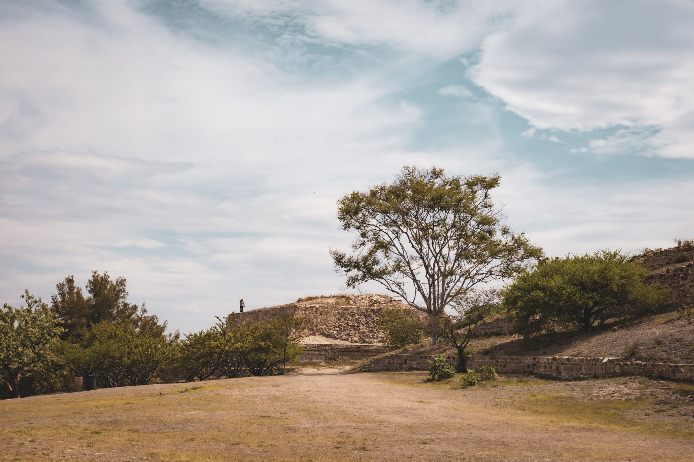 Monte Albán above Oaxaca