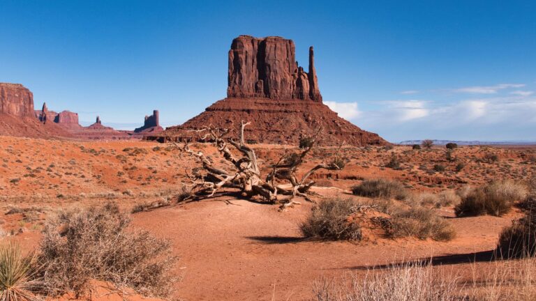 The buttes of Monument Valley