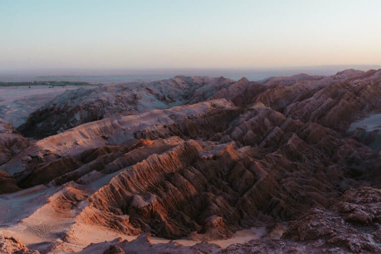 Sunset over the Moon Valley, Atacama