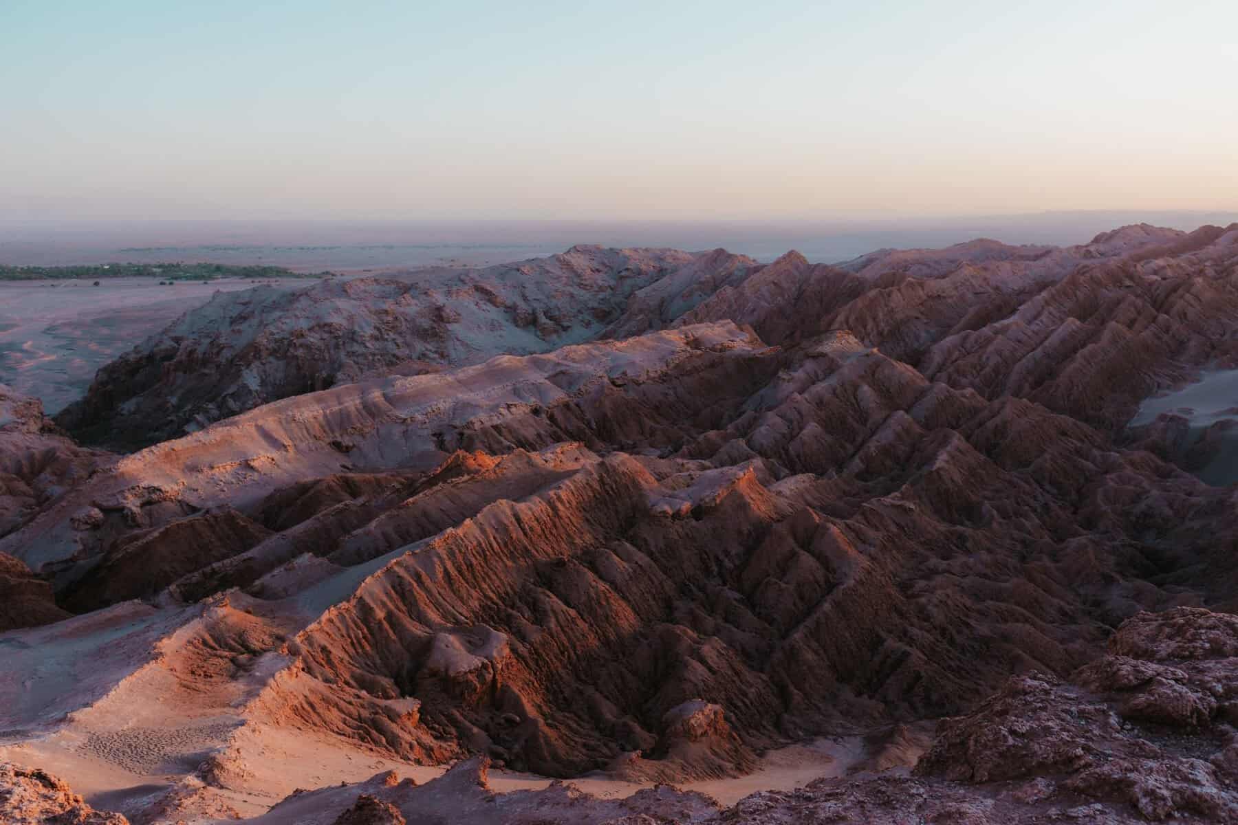 Sunset over the Moon Valley, Atacama