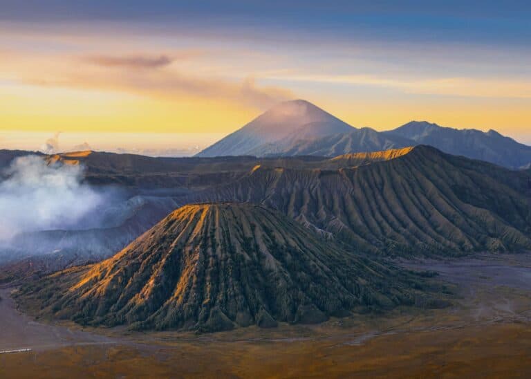 Mount Bromo at sunrise, East Java, Indonesia