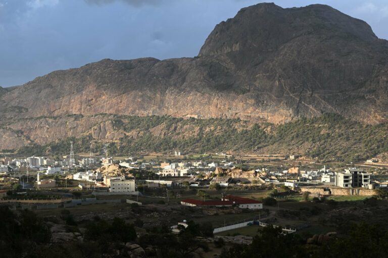 Mountains in south-west Saudi Arabia
