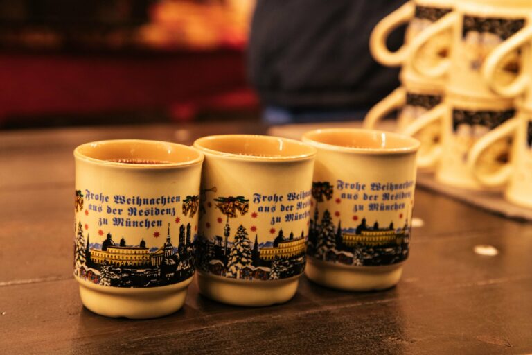 Christmas market mugs in Munich