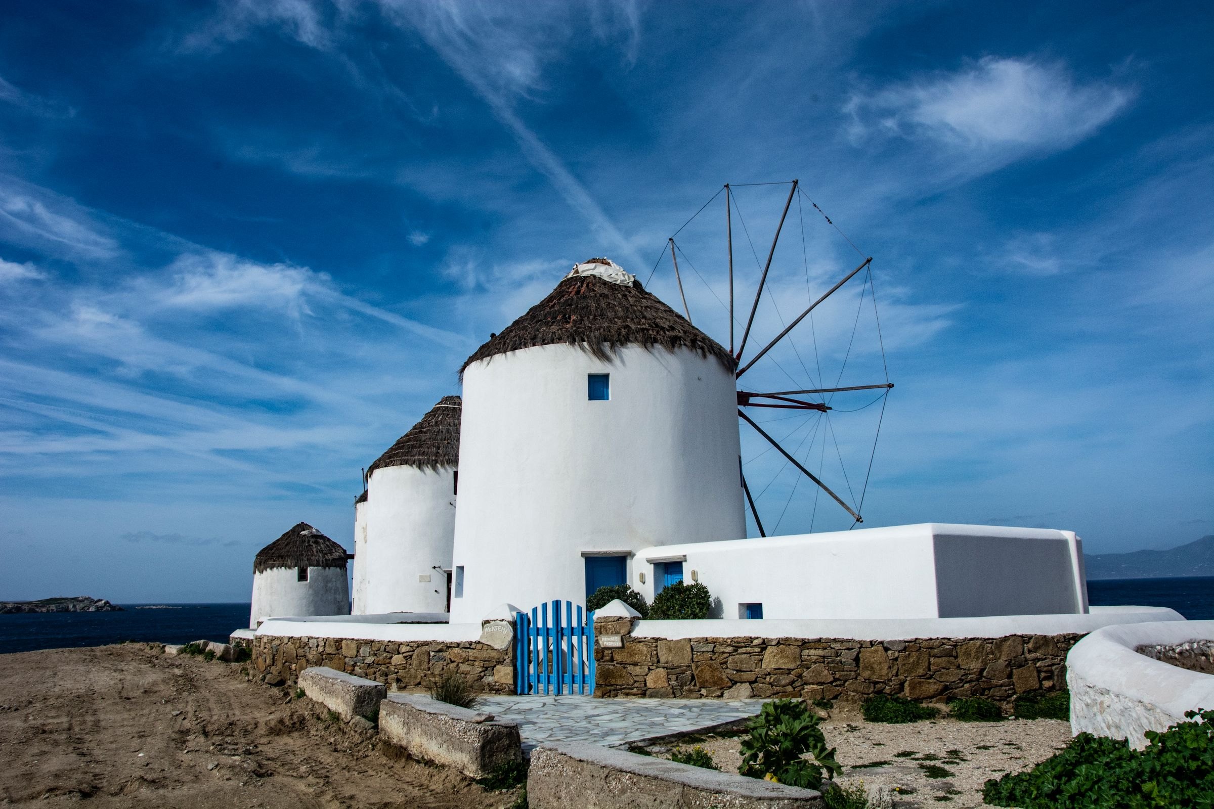 A windmill on Mykonos