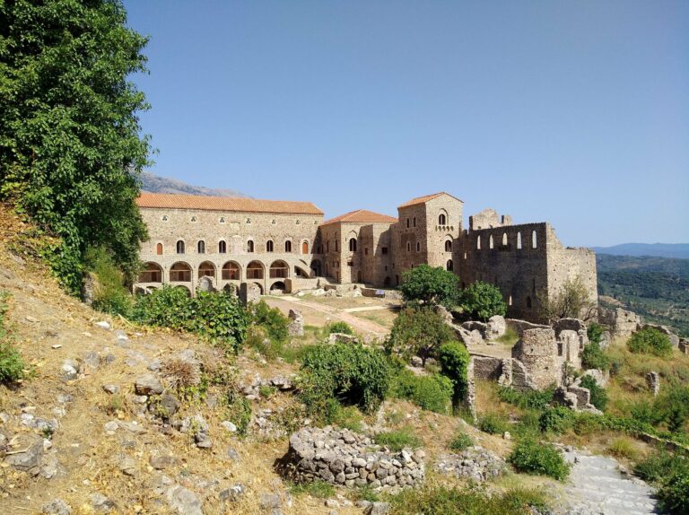 The Byzantine ruins of Mystras