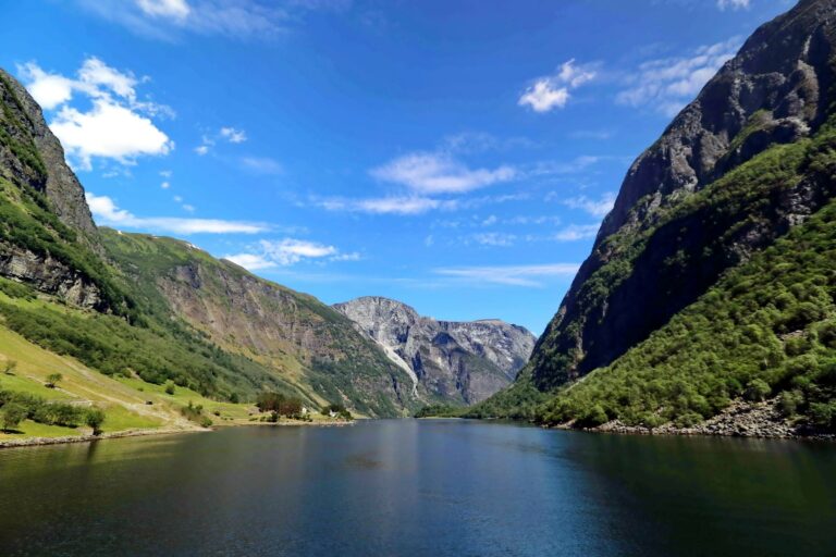 A Norwegian fjord in Vestland
