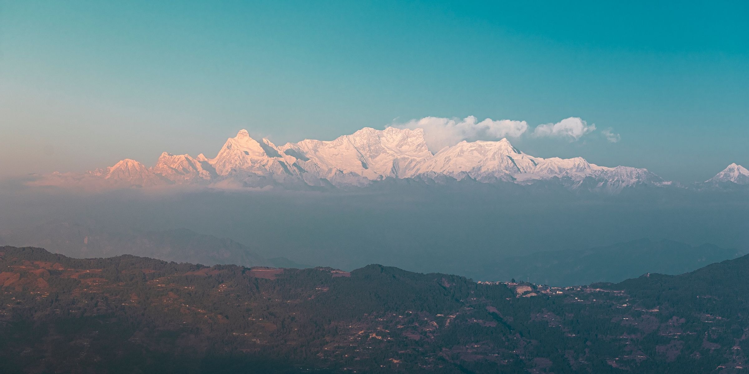 The Himalaya from Nagarkot