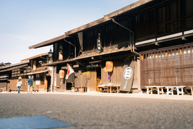 A post town on the Nakasendō
