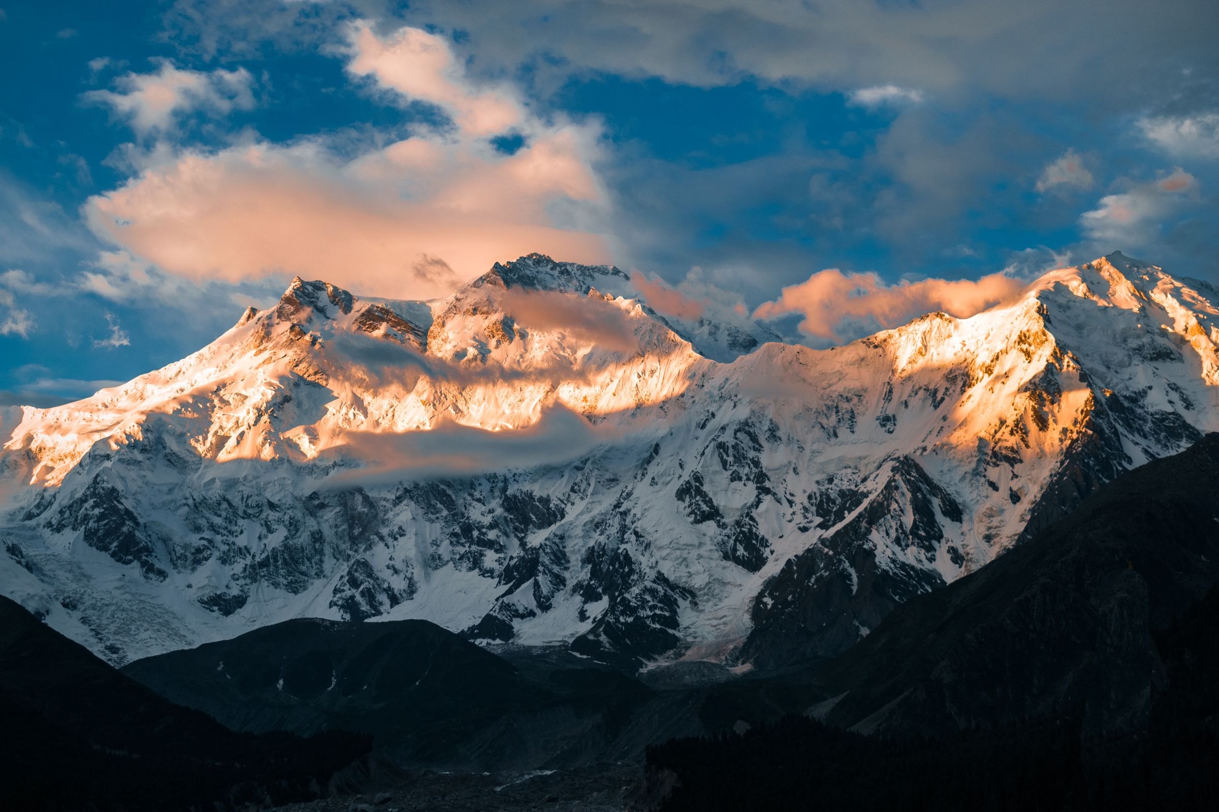 Sunrise on Nanga Parbat