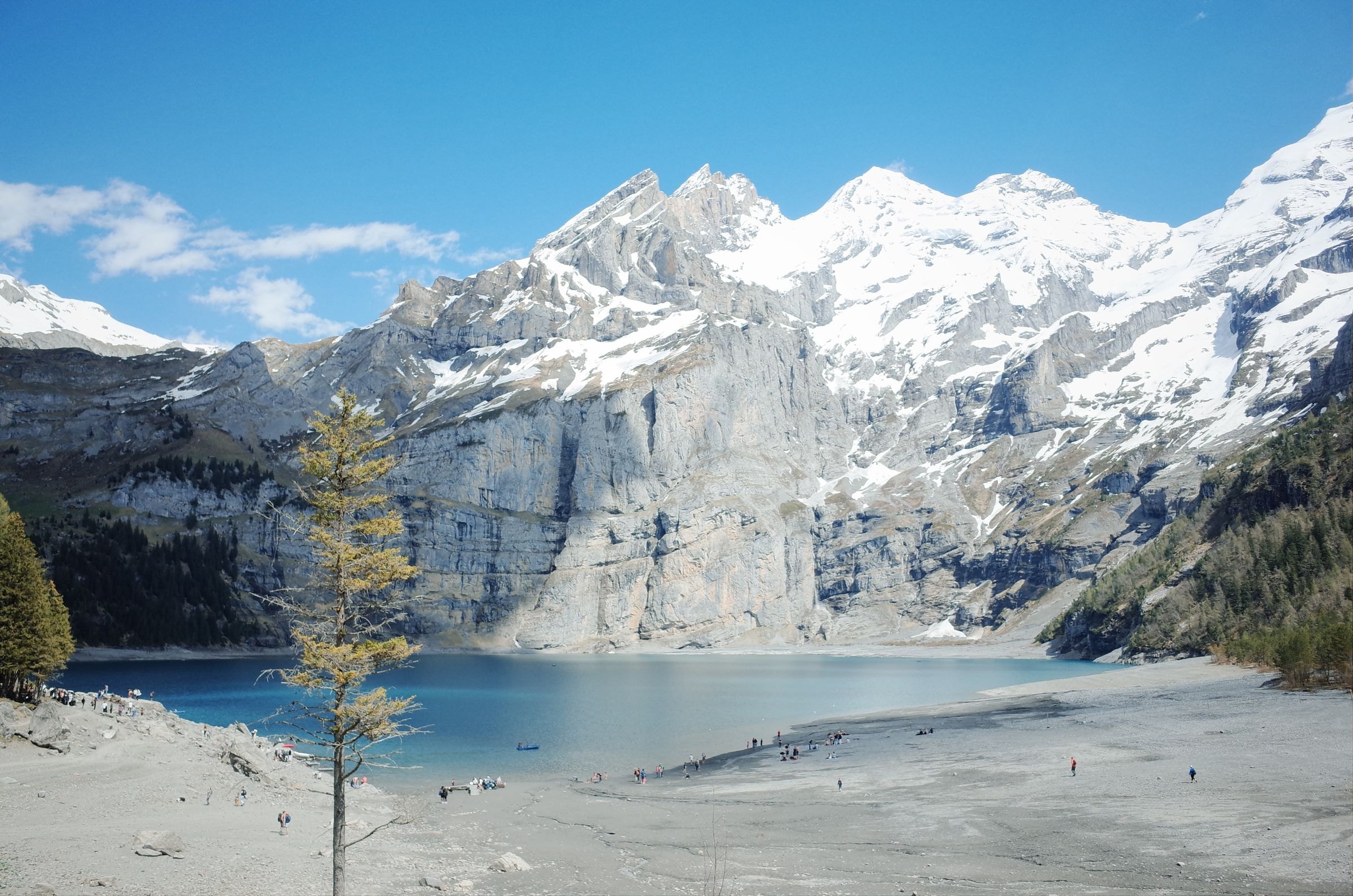 The Oeschinensee above Kandersteg