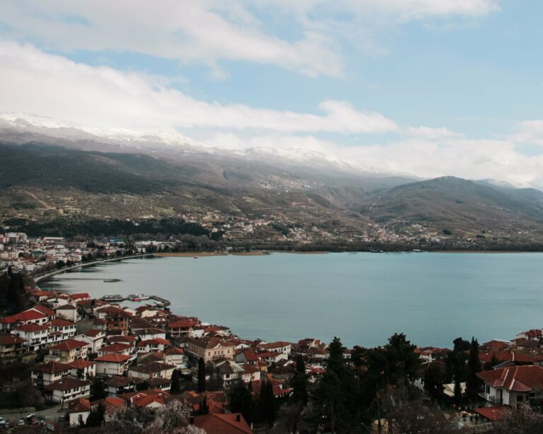 Ohrid town and lake