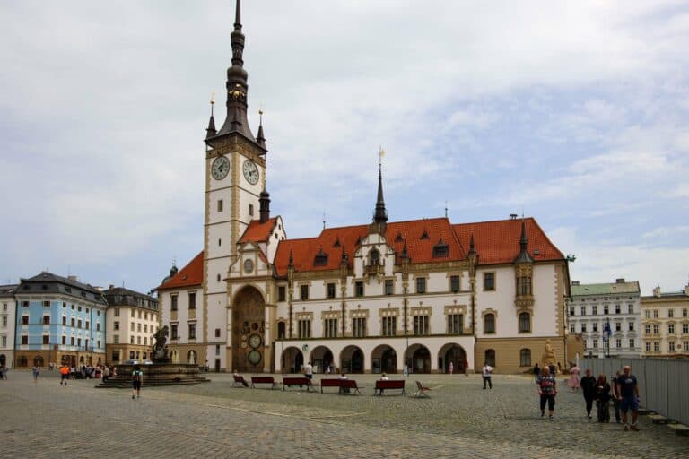 The Old Town Hall in Olomouc, Czech Republic