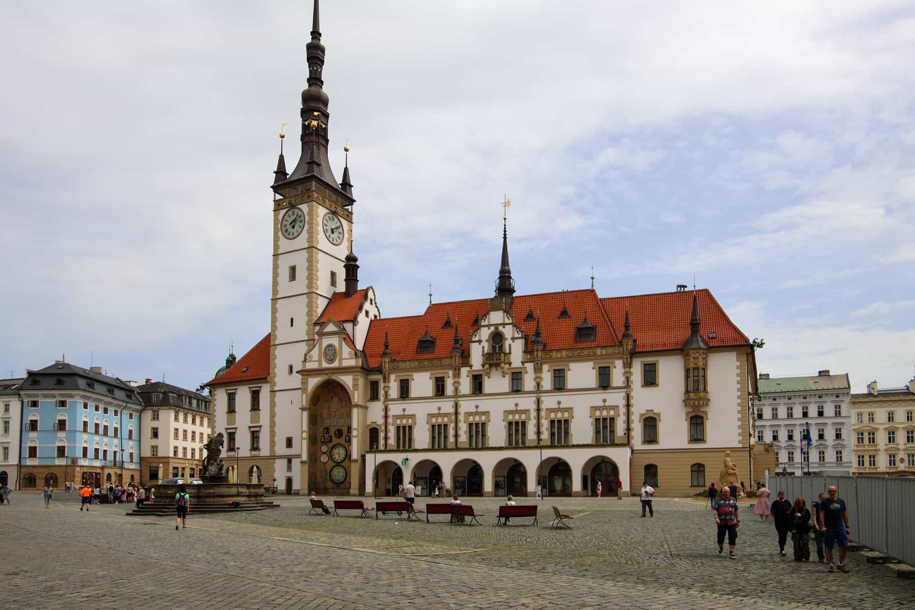 The Old Town Hall in Olomouc, Czech Republic
