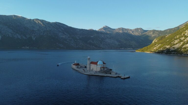 Our Lady of the Rocks island in the Bay of Kotor