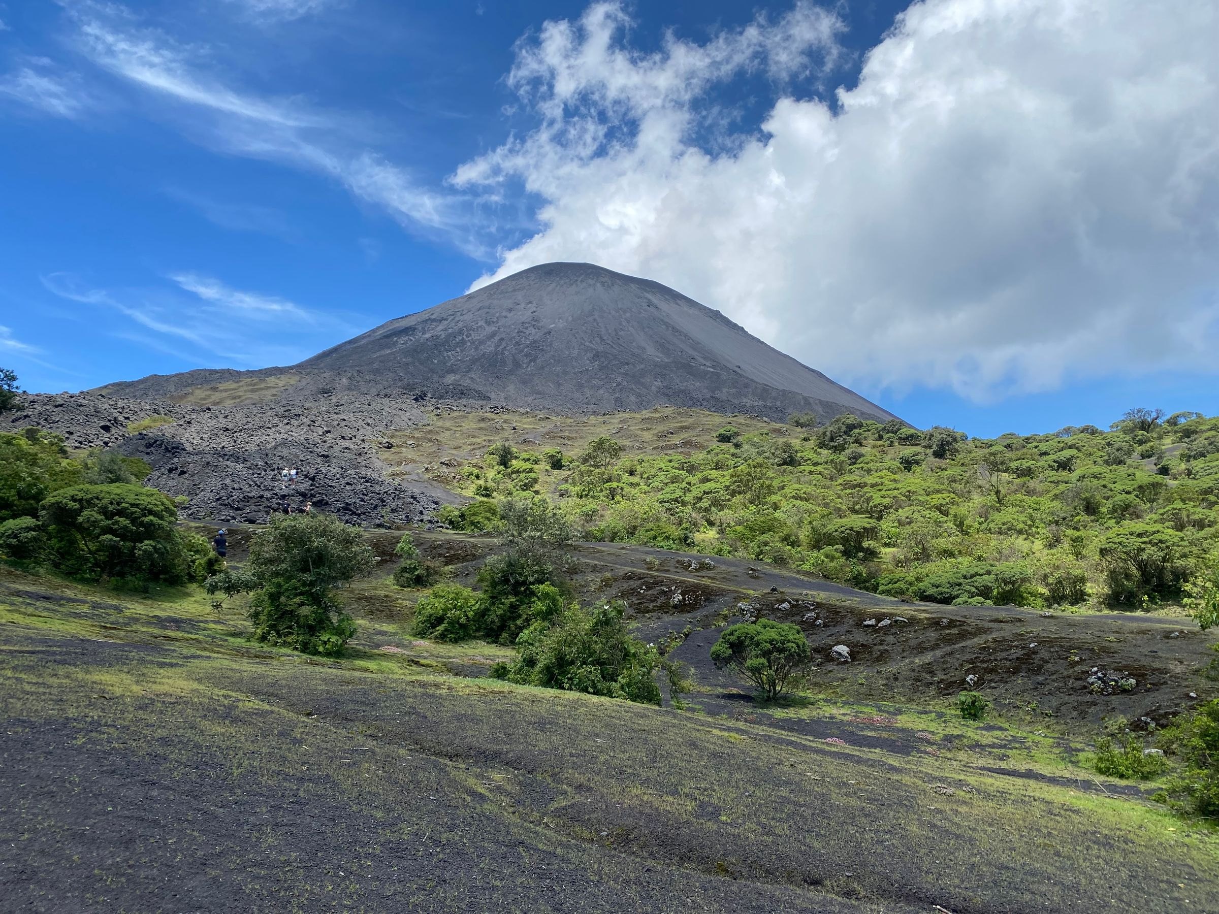 The Pacaya volcano