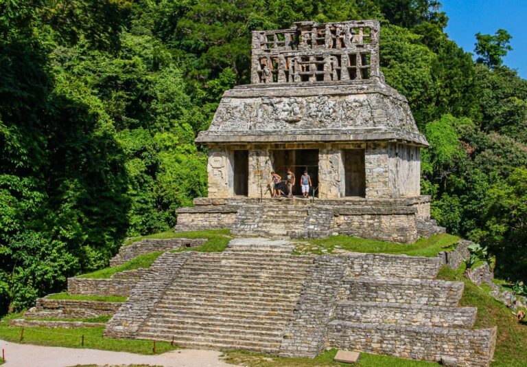 A temple at Palenque