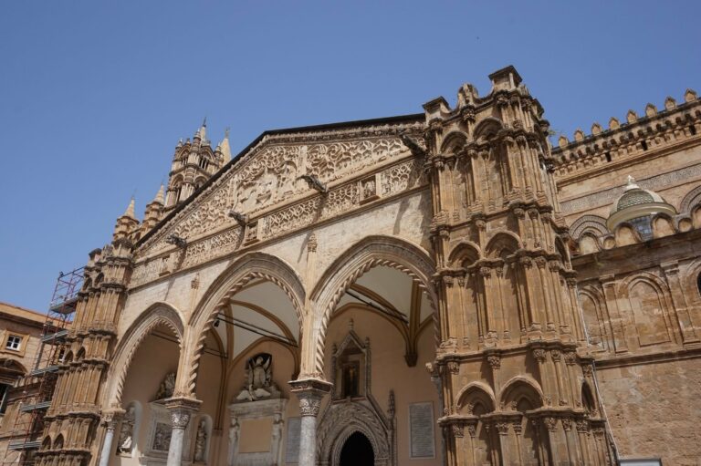 The Norman facade of Palermo Cathedral