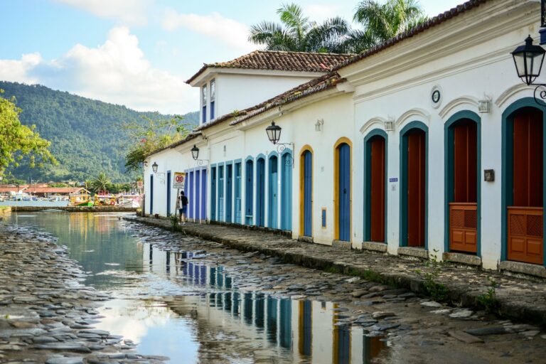 Colonial houses in Paraty