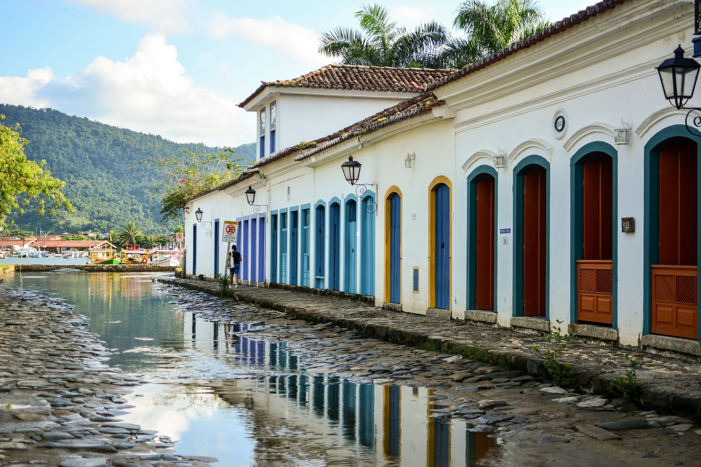Colonial houses in Paraty