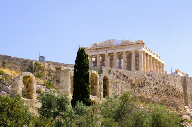 The Parthenon on the Acropolis