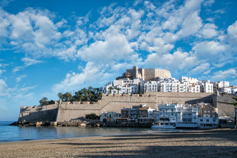 Peñíscola Castle above the beach