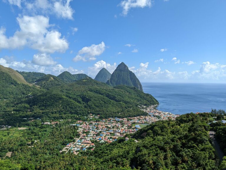 Soufrière and the Pitons, Saint Lucia