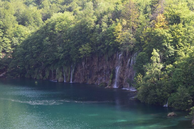 Waterfalls at Plitvice Lakes National Park