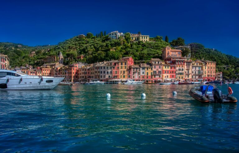 The colourful waterfront of Portofino