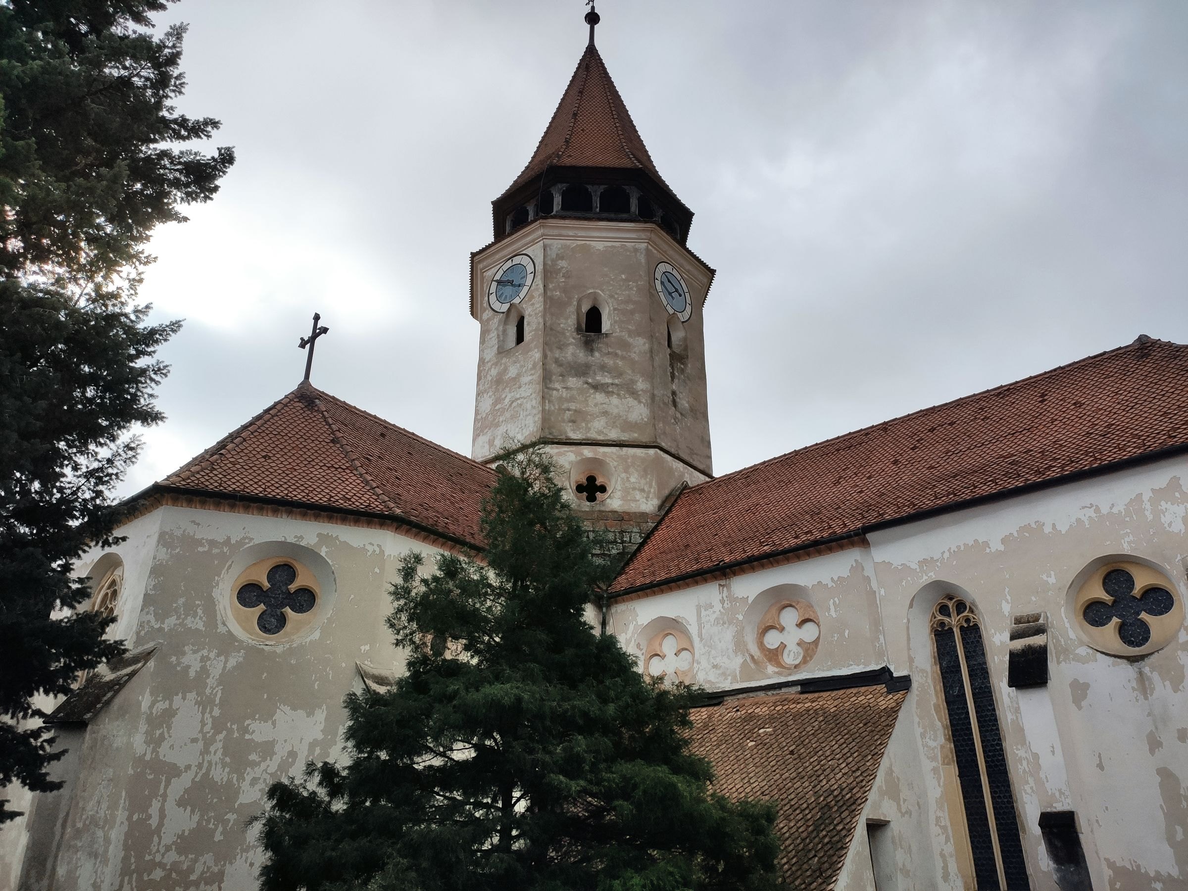 The fortified church at Prejmer, Romania