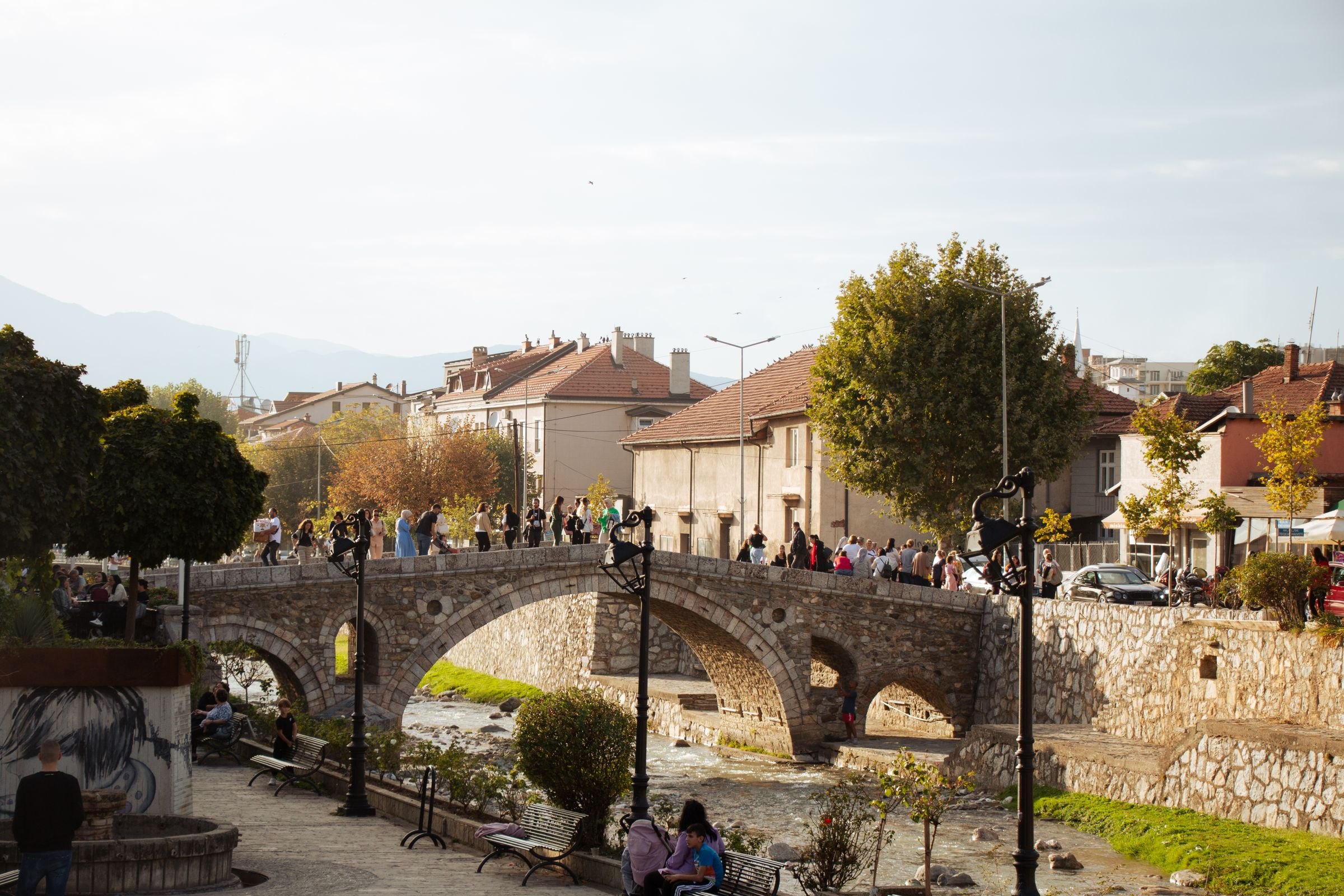The Ottoman stone bridge in Prizren