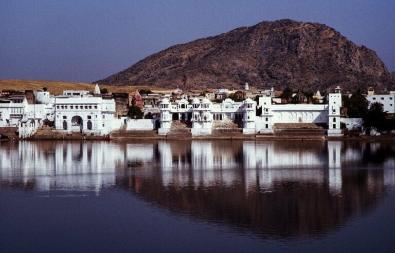 Pushkar Lake and its ghats