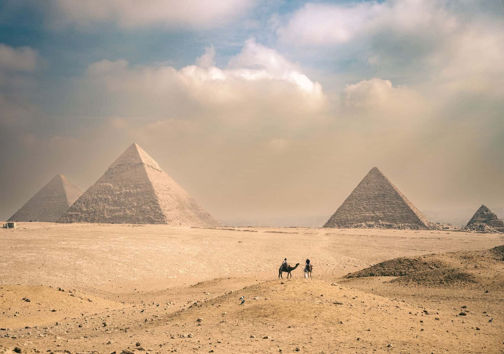 The Pyramids of Giza, Egypt