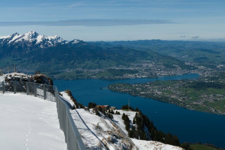Lake Lucerne from the summit of Rigi