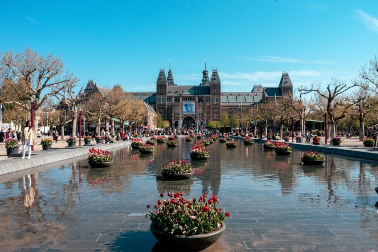 The Rijksmuseum in Amsterdam