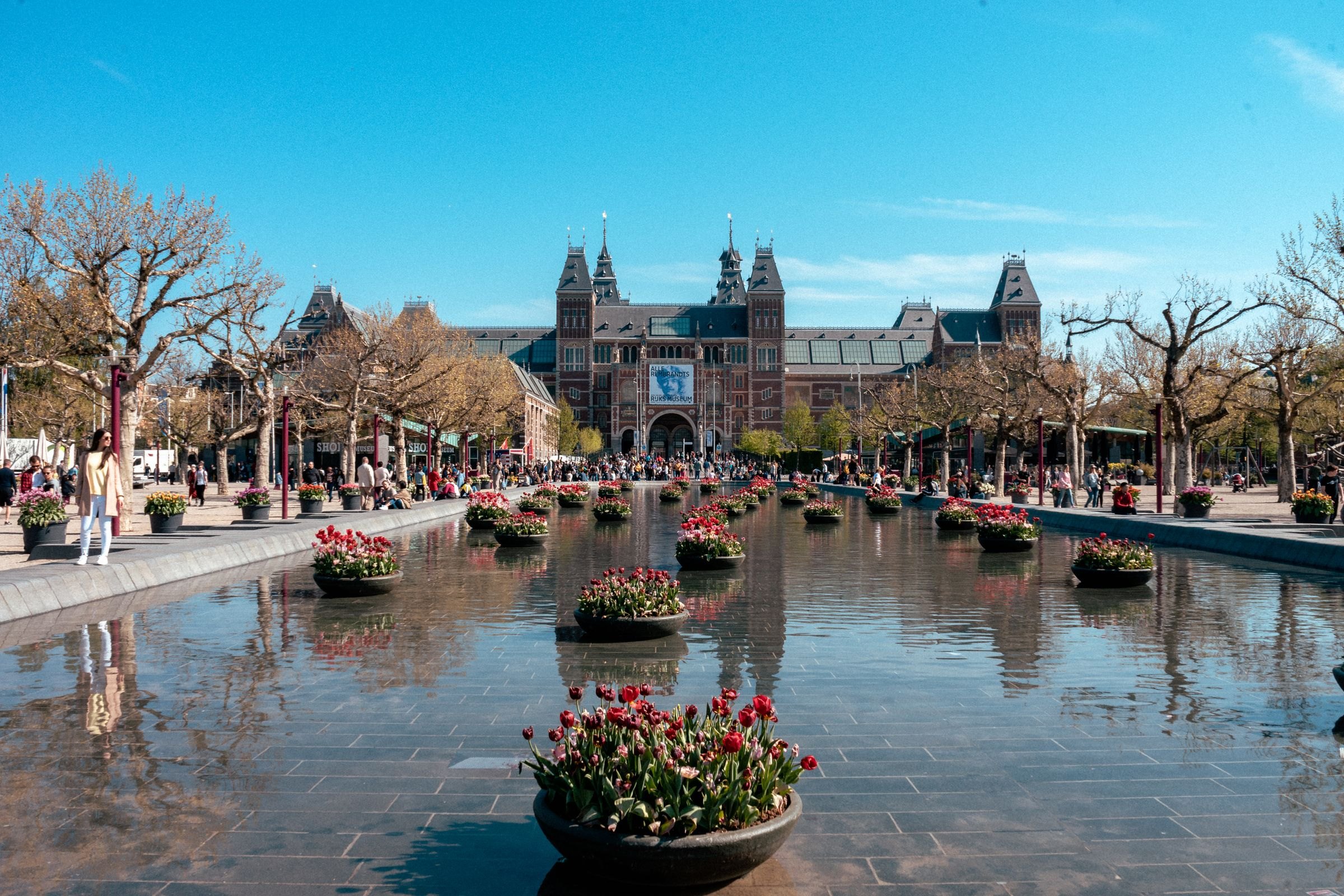 The Rijksmuseum in Amsterdam