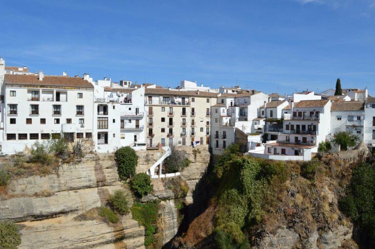 White houses on the cliffs of Ronda