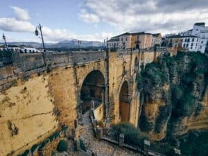 The Puente Nuevo bridge over the gorge at Ronda, Andalucía, Spain