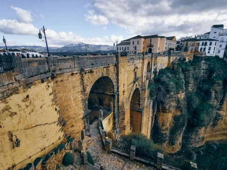 The Puente Nuevo bridge over the gorge at Ronda, Andalucía, Spain