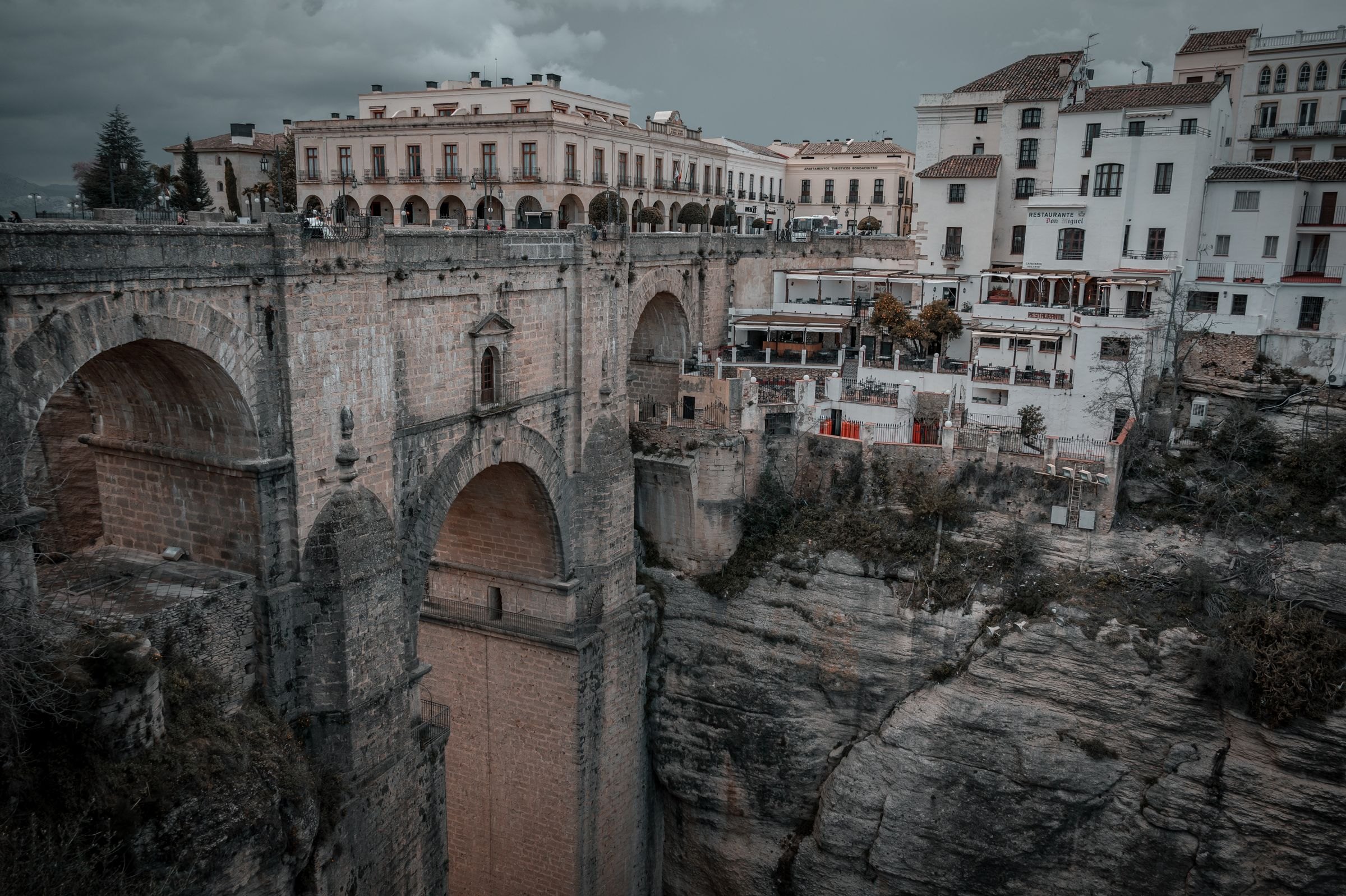 The Puente Nuevo bridge over the gorge in Ronda