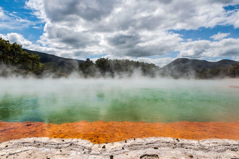 A hot spring in Rotorua