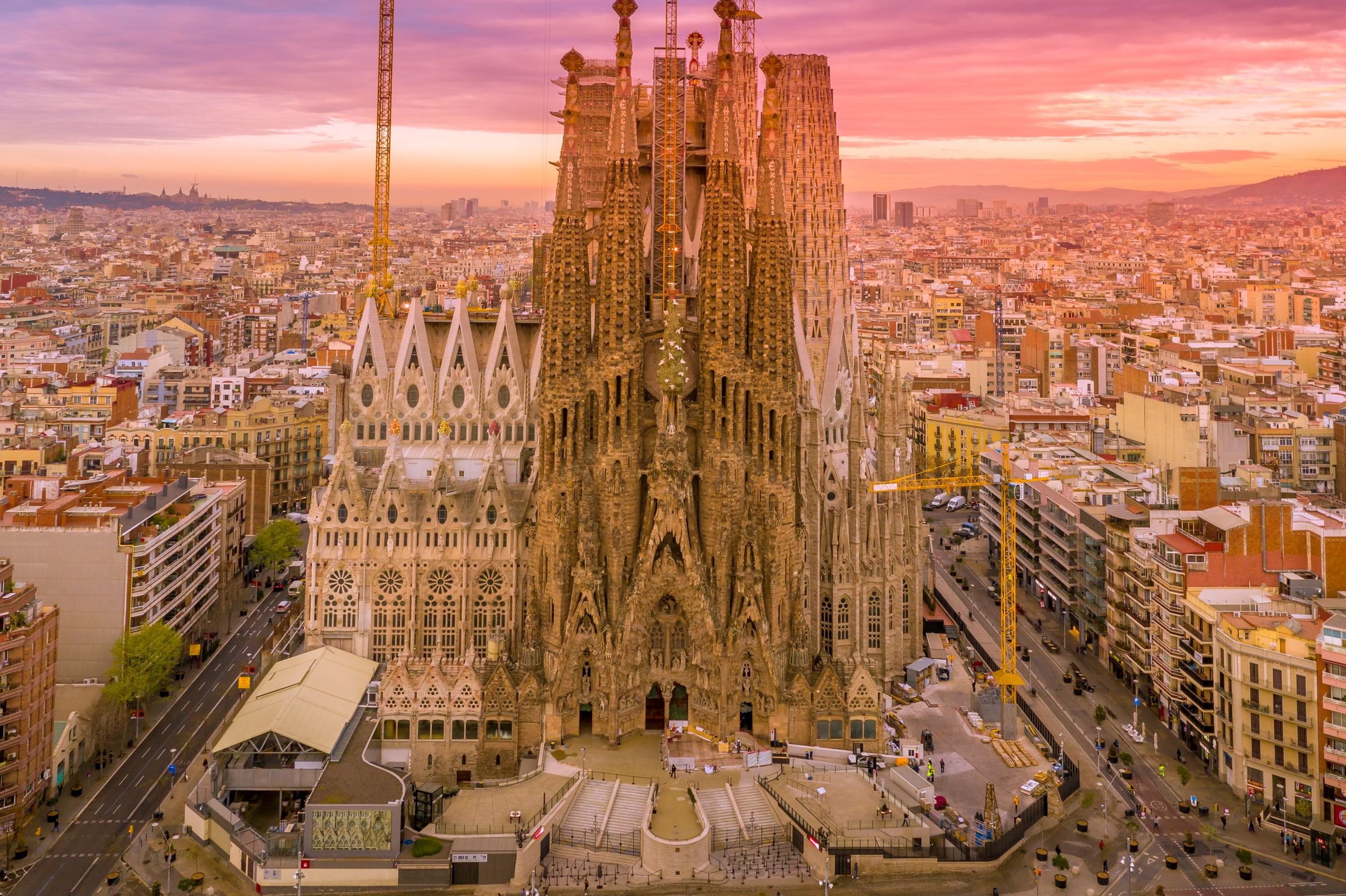 The Sagrada Família in Barcelona