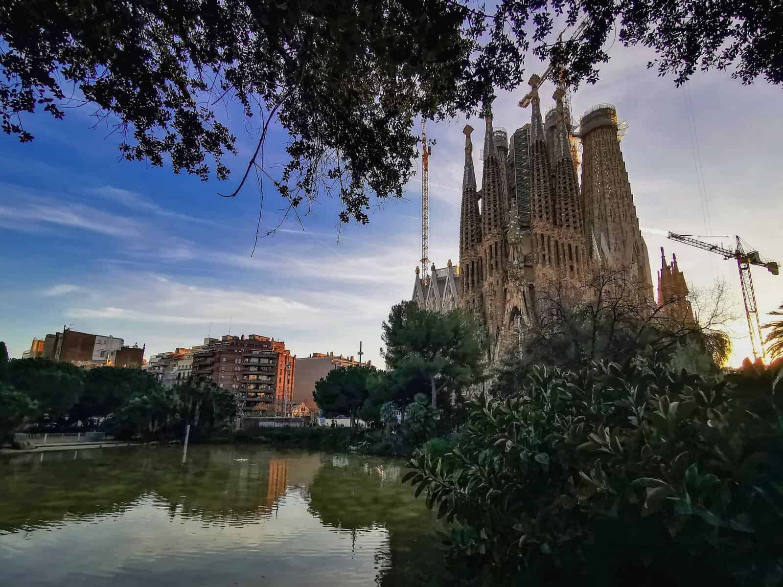 Gaudí's Sagrada Família in Barcelona, Spain