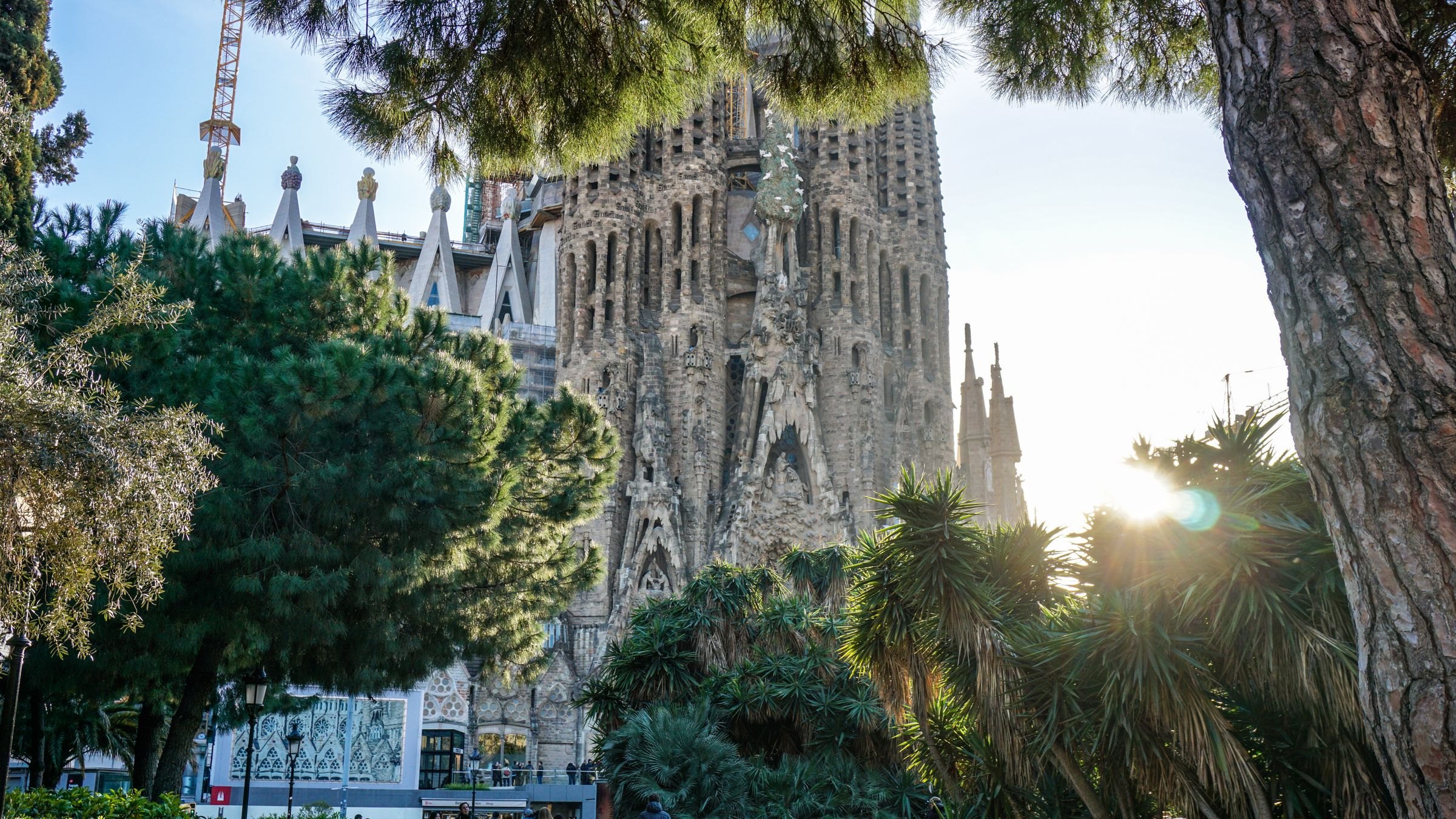 The Sagrada Família in Barcelona