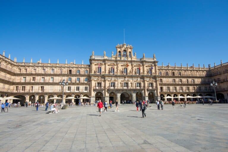 Plaza Mayor in Salamanca, Spain